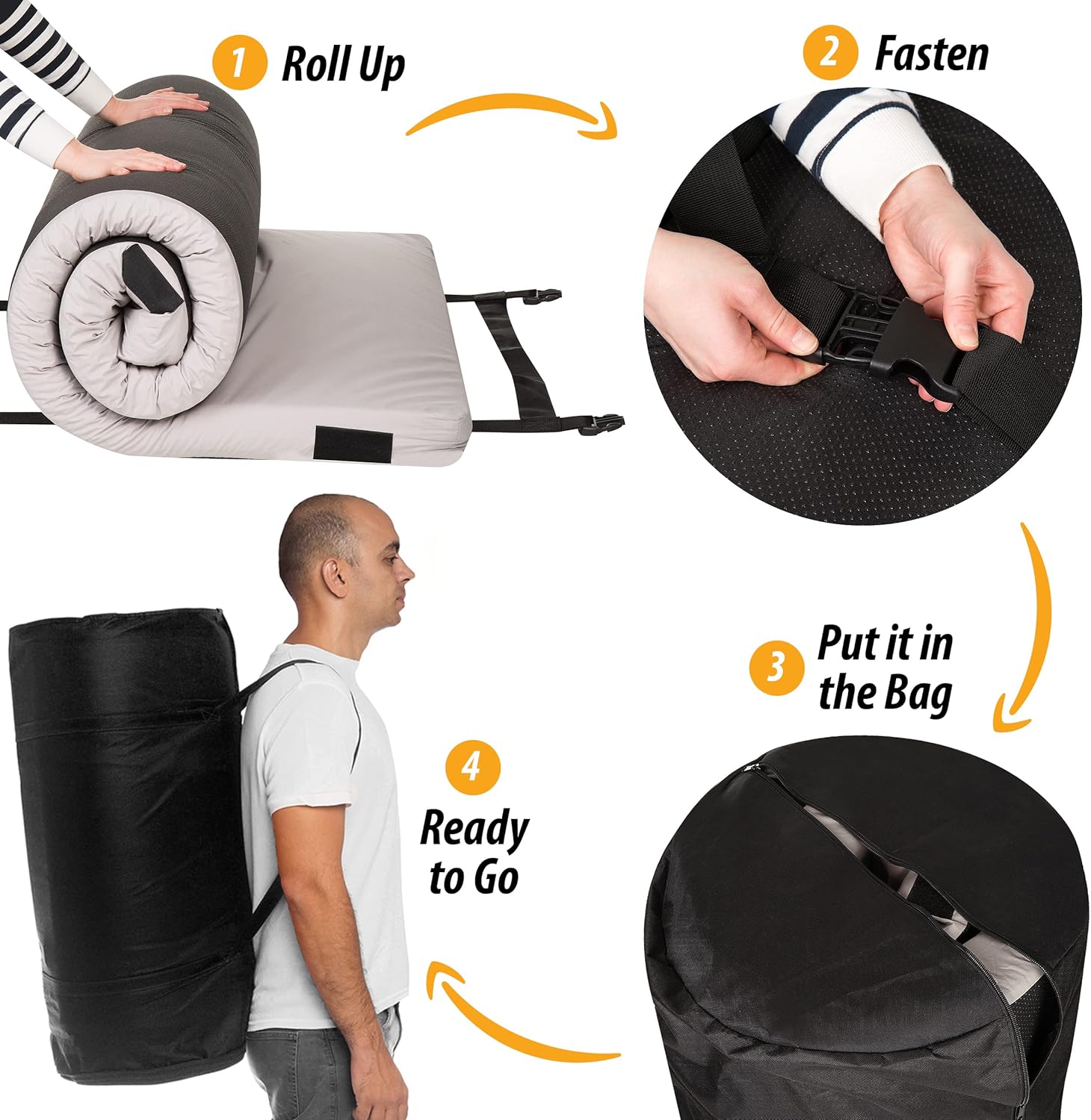 Matrix Air-Cell Memory Foam Camping Mattress